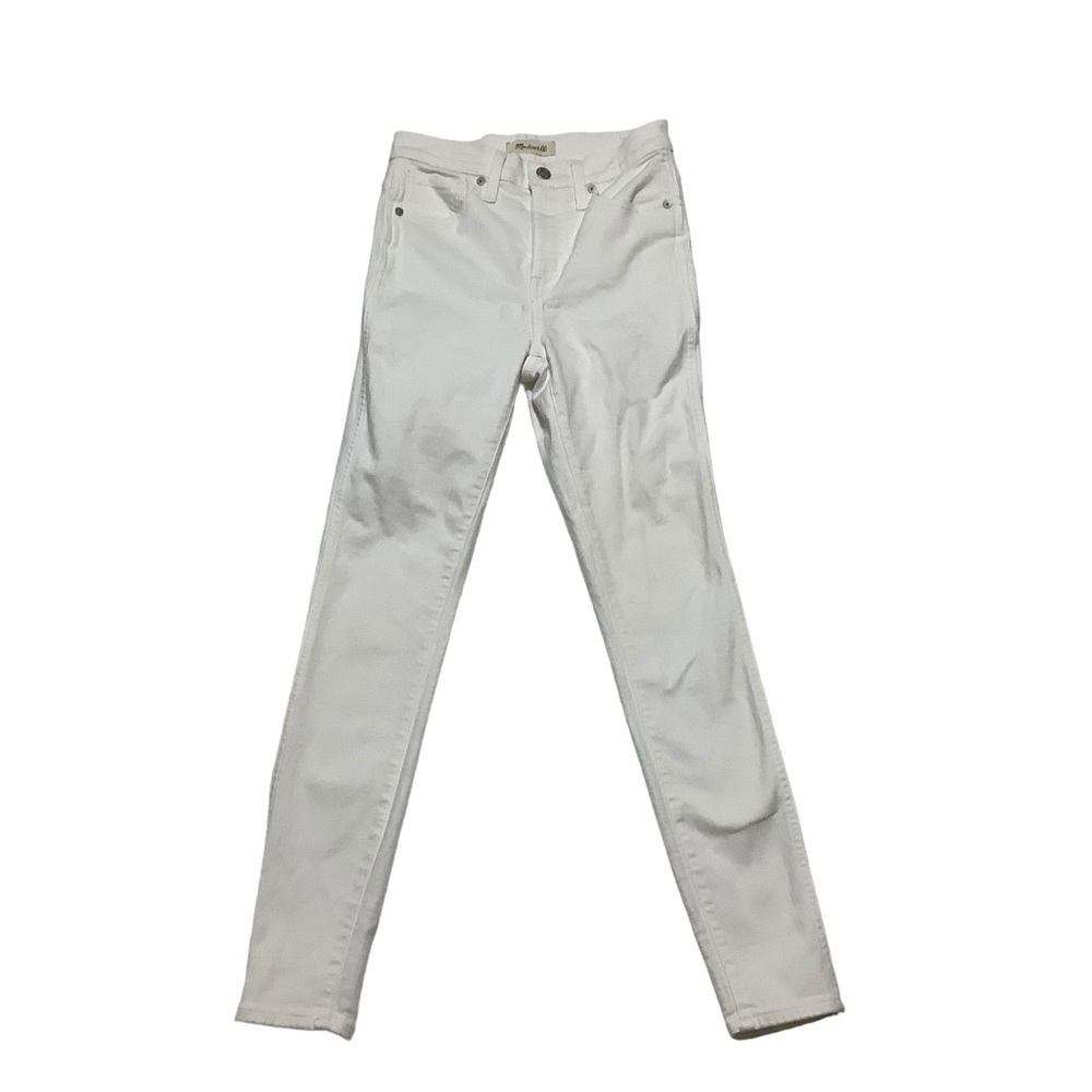 Madewell Skinny Jeans Sz 26 10” High-rise White